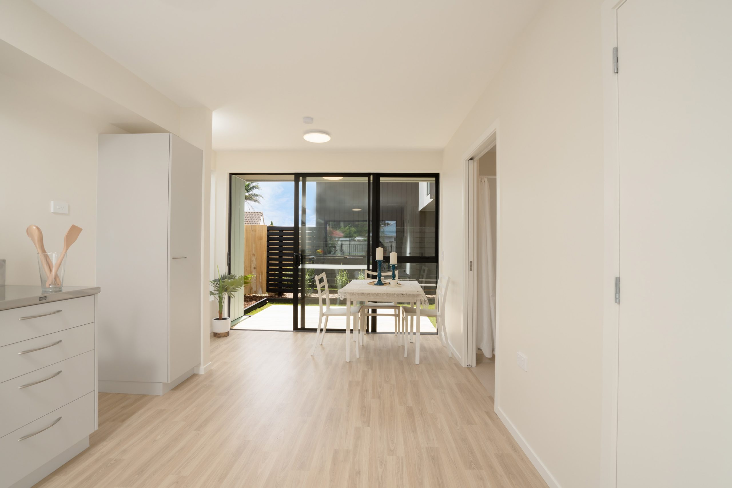 Swanson Terraces living and kitchen